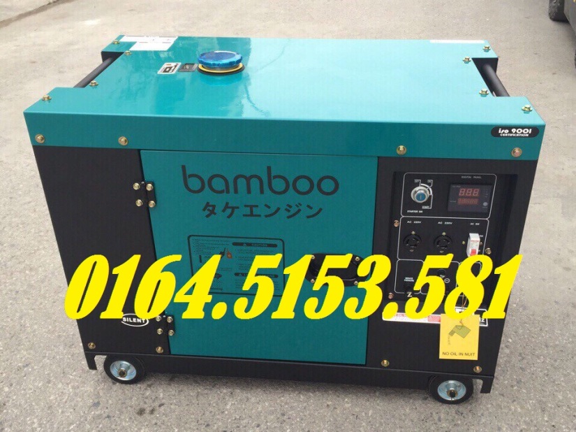 Mua máy phát điện chạy dầu 8kw Bamboo công nghệ Nhật giá rẻ nhất - 4